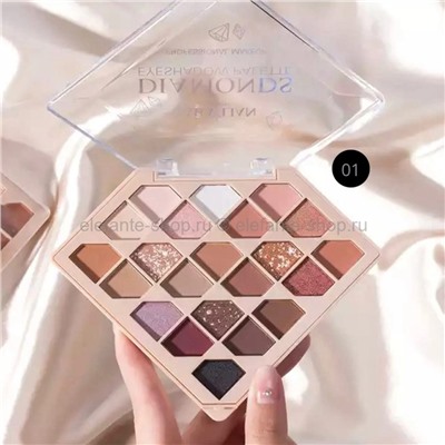 Палетка теней YaBao LIAN Diamonds Eyeshadow Palette 22 Colors (106)