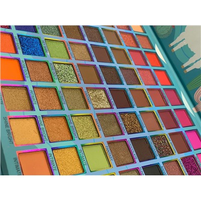 Профессиональная палитра теней для макияжа Alpaca Yachan Beauty Eyeshadow Palette 96 цветов