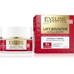 Eveline "Lift Booster Collagen" 50+ Крем-корректор морщин укрепляющий день/ночь (50мл).30