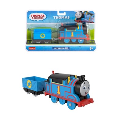 Fisher-Price. Паровозики с прицепом "Thomas & Friends" арт.HFX96/92/93