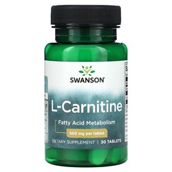 Swanson L-Carnitine, 500 mg, 30 Tablets