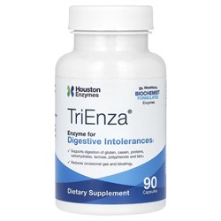 Houston Enzymes TriEnza, Ферменты для пищеварения, 90 капсул - Houston Enzymes