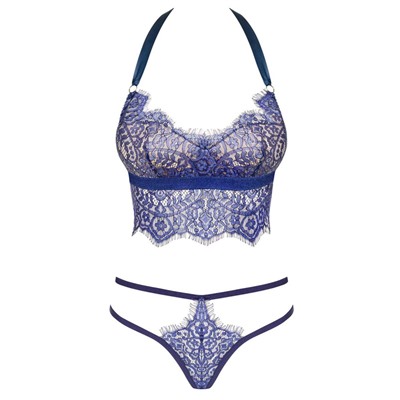 Obsessive Комплект из 2-х частей FLOWLACE Set Blue