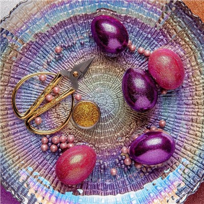 Набор для украшения яиц с жидкими красителями «Жемчужное сияние», 11 х16  см