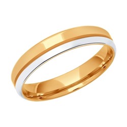 Обручальное кольцо из серебра, 94110029