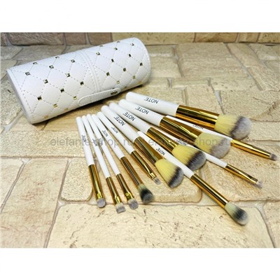 Набор кистей для макияжа Note Brush Set White, 12 штук (125)