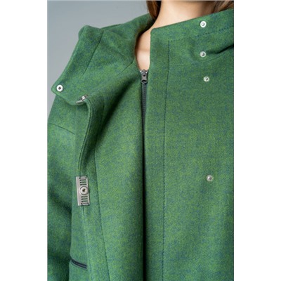 Пальто  Elema артикул 6-10361-1-170 зеленый