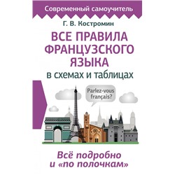 Все правила французского языка в схемах и таблицах