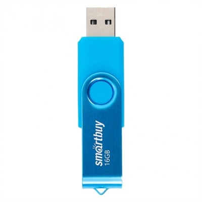 16Gb Smartbuy Twist Blue USB2.0 (SB016GB2TWB)