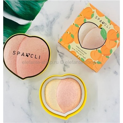 Пудровый хайлайтер Sparcli Highlighter Illuminateur Peach 17g