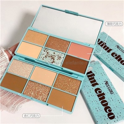 Тени для век Miss Lara Mint Choco Eye Shadow (106)