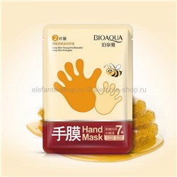 Маска-перчатки с мёдом для рук Bioaqua Honey Hand Mask (125)