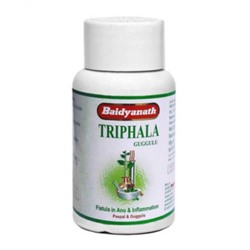 Трифала гуггул Baidyanath Triphala Guggulu, 80 таб