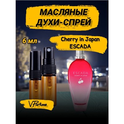 Масляные духи спрей Escada  Cherry in Japan (6 мл)