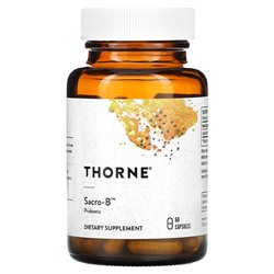 Thorne Sacro-B, Пробиотик - 60 капсул - Thorne