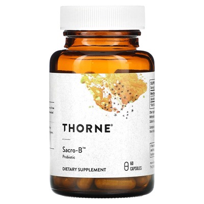 Thorne Sacro-B, Пробиотик - 60 капсул - Thorne