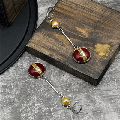 Серьги из муранского стекла JASPER LS2852