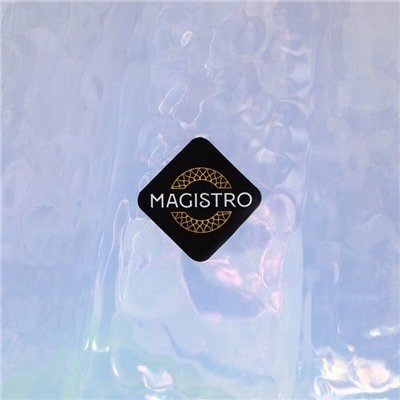Набор бокалов из стекла для вина Magistro «Дарио», 500 мл, 7,3×25 см, 2 шт, цвет перламутровый