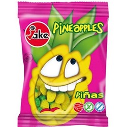 Жевательные конфеты Jake Pineapples 100 гр