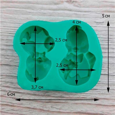 Силиконовый молд Пасхальные цыплята