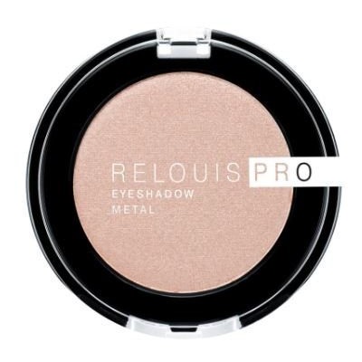 Тени для век RELOUIS PRO Eyeshadow Metal тон 51 PEACHY KEEN, 3г.