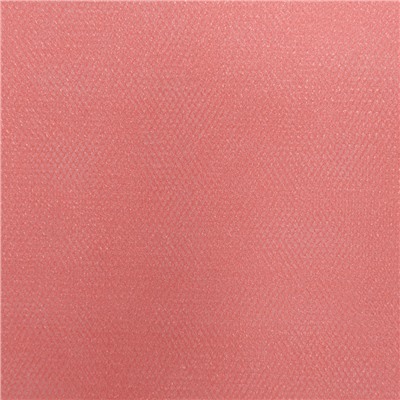 Фатин Кристалл средней жесткости блестящий K.TRM 300 см цвет 13К розово-коралловый