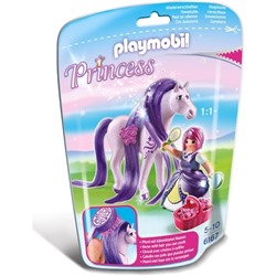 Playmobil. Конструктор арт.6167 "Princess Viola with Horse" (Принцесса Виола с лошадью)
