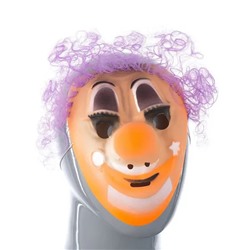 маска клоун с волос.3 вида