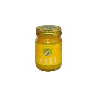 Тайский Желтый бальзам для массажа 100 мл / Yellow balm with people 100 ml