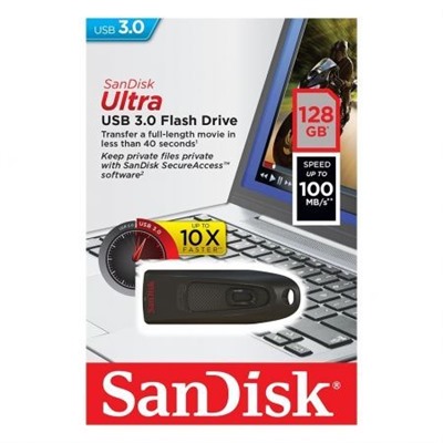 128Gb Sandisk Cruzer Ultra USB 3.0 (SDCZ48-128G-U46)