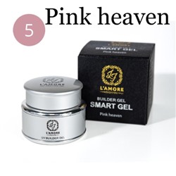 Гель для моделирования и наращивания ногтей L'AMORE Fashion Builder Smart Gel 30мл, тон 05 Pink heaven