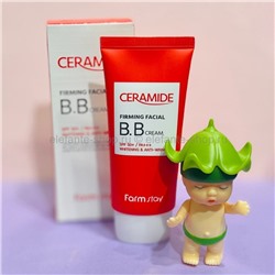 Укрепляющий ВВ крем с керамидами FarmStay Ceramide Firming Facial BB Cream SPF 50+/PA+++ 50g (78)
