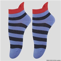 Носки детские Para Socks (N1D36) голубой/черный