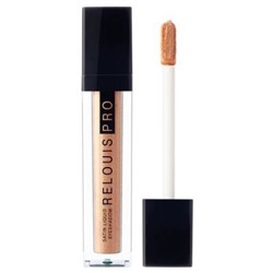 Тени для век жидкие сатиновые RELOUIS PRO Satin Liquid Eyeshadow тон 27 Bridal Peach