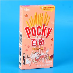 Палочки поки GLICO с персиковым вкусом, 55 г