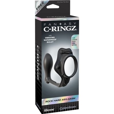 C-RINGZ Эрекционное кольцо с анальным плагом