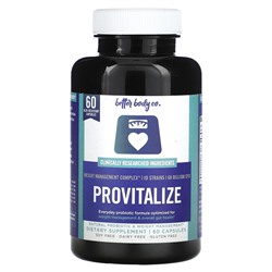 Better Body Co. Provitalize, 60 кислотоустойчивых капсул