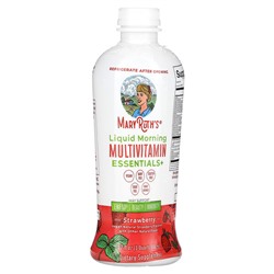 MaryRuth's Liquid Morning Multivitamin Essentials+, клубника, 32 жидких унции (946 мл)