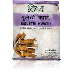 Аюрведический чай Мулетхи Кватх, 100 г, Патанджали; Mulethi Kwath, 100 g, Patanjali