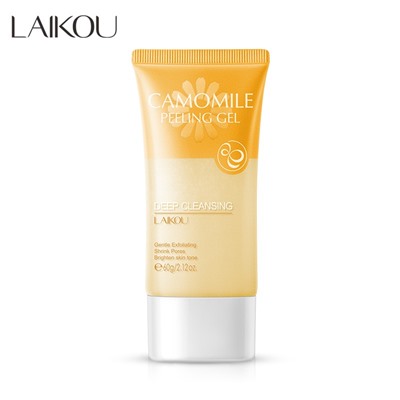 Пилинг-скатка для лица с ромашкой Laikou Camomile Peeling Gel, 60 гр.