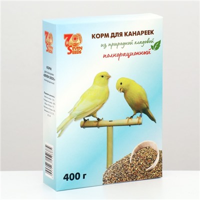 Корм Seven Seeds для канареек, 400 г