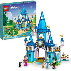 LEGO. Конструктор 43206 "Disney Cinderella and Prince" (Замок Золушки и Прекрасного принца)