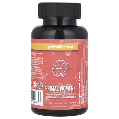 Primal Harvest Primal Women+, 60 капсул