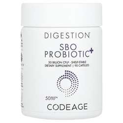 Codeage Digestion, SBO Probiotic+, 50 миллиардов КОЕ, 90 капсул