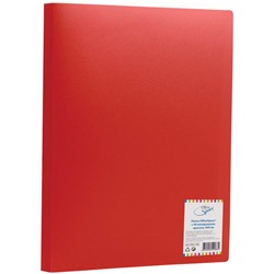Папка OfficeSpace® с 40 вкладышами, 21мм, 400мкм, красная F40L3_288
