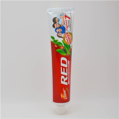 Зубная паста (красная) Дабур Ред / Dabur Red 200 г + зуб. щетка
