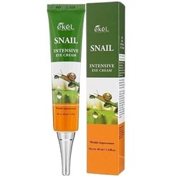 Ekel Snail Intensive Eye Cream Крем для кожи вокруг глаз с муцином улитки