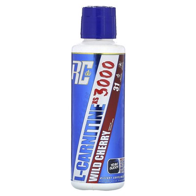 Ronnie Coleman Vital Edition, L-Carnitine XS 3000, дикая вишня, 16 жидких унций (473,28 мл)