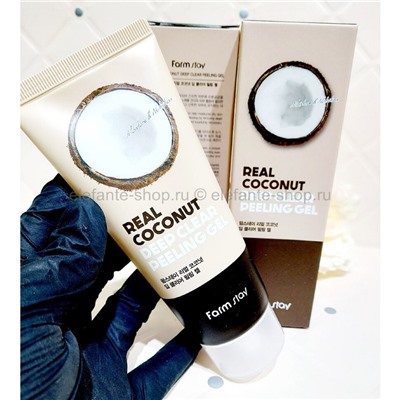 Пилинг-скатка для лица Farm Stay Real Coconut Deep Clear Peeling Gel, 100 мл (78)