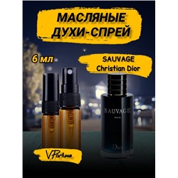 Dior Sauvage духи масляные пробники Саваж (6 мл)